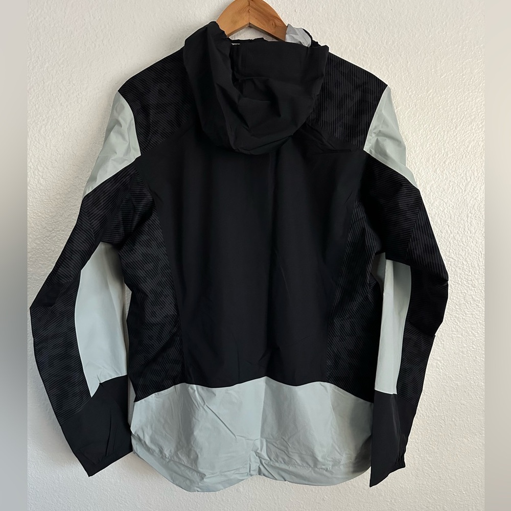 Adidas Terrex Xploric Xperior Hybrid Rain RDY Pro Jacket Black Men’s Size Large - Picture 5 of 6